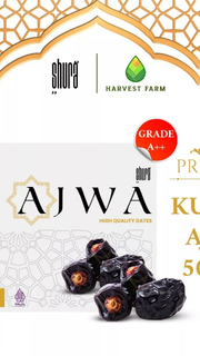 Shura Kurma Ajwa Box Kurma Nabi Premium Original High Quality 500gr 1kg